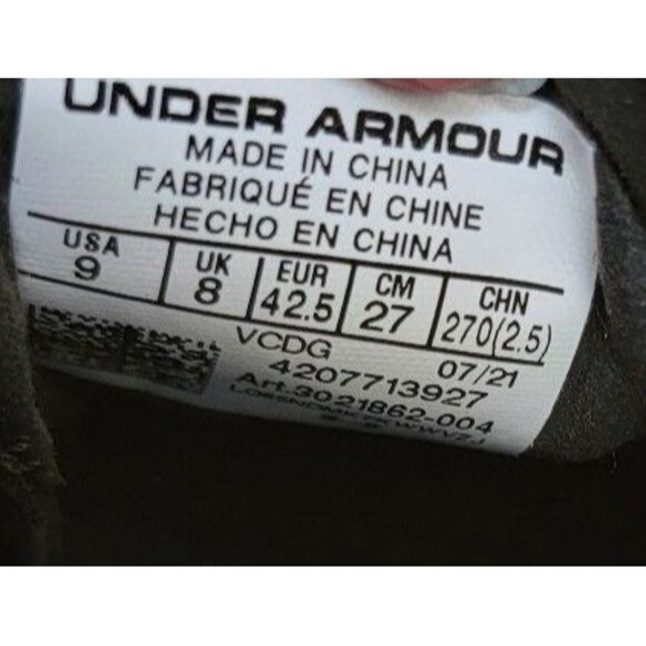 Men's Under Armour Centric Grip Track Shoes - Picture 9 of 9